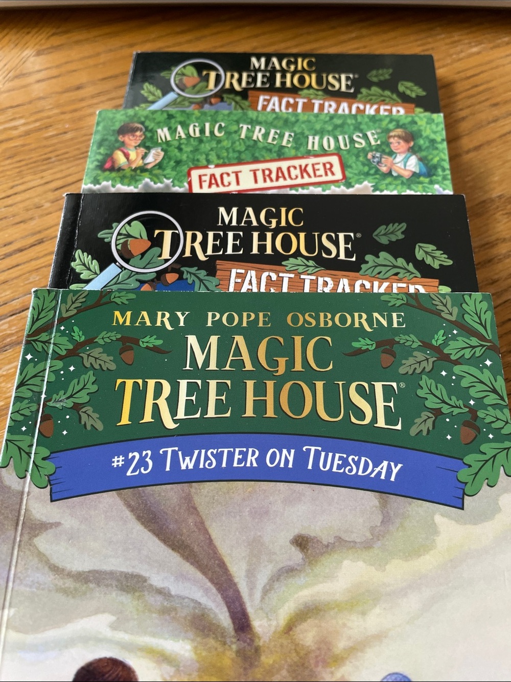 4 Magic Tree House Books Fact Tracker: Polar Bears, WW2, Mummies & Pyramids…
